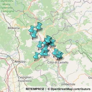 Mappa Via Carlo Vigo, 52037 Sansepolcro AR, Italia (8.73)