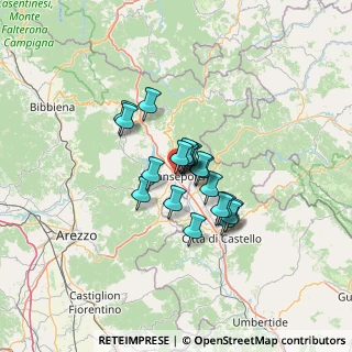 Mappa Via Carlo Vigo, 52037 Sansepolcro AR, Italia (8.8105)