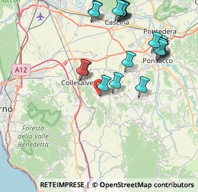 Mappa 56043 Fauglia PI, Italia (9.249)