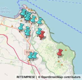 Mappa Ancona, 60131 Varano AN, Italia (3.84813)