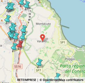 Mappa Ancona, 60131 Varano AN, Italia (3.285)