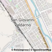 Mapa San Giovanni Valdarno