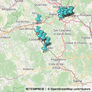 Mappa Via Eugenio Curiel, 50052 Certaldo FI, Italia (17.01737)