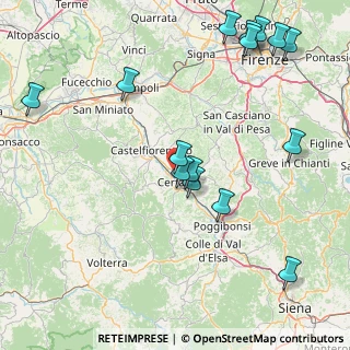 Mappa Via Eugenio Curiel, 50052 Certaldo FI, Italia (20.44267)