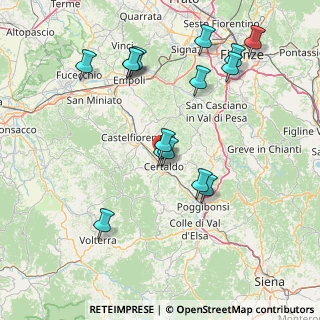 Mappa Via Eugenio Curiel, 50052 Certaldo FI, Italia (16.662)