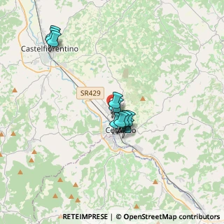 Mappa Via Eugenio Curiel, 50052 Certaldo FI, Italia (2.98182)