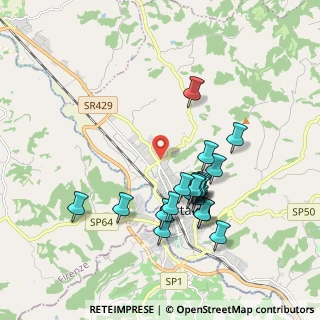 Mappa Via Eugenio Curiel, 50052 Certaldo FI, Italia (1.866)