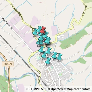 Mappa Via Eugenio Curiel, 50052 Certaldo FI, Italia (0.242)