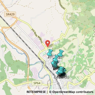 Mappa Via Eugenio Curiel, 50052 Certaldo FI, Italia (1.2455)