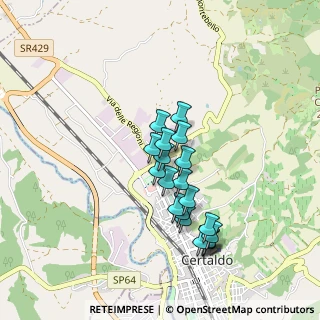 Mappa Via Eugenio Curiel, 50052 Certaldo FI, Italia (0.7765)