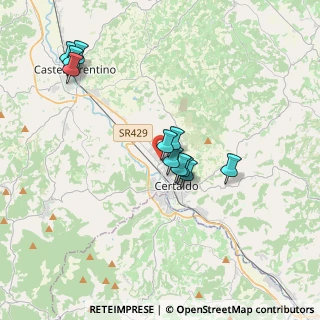 Mappa Via Campania, 50052 Certaldo FI, Italia (3.47091)