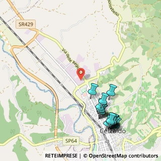 Mappa Via Campania, 50052 Certaldo FI, Italia (1.3485)