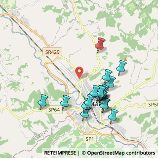 Mappa Via Campania, 50052 Certaldo FI, Italia (1.9715)