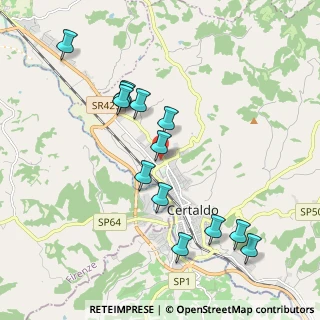 Mappa Via Campania, 50052 Certaldo FI, Italia (2.02231)