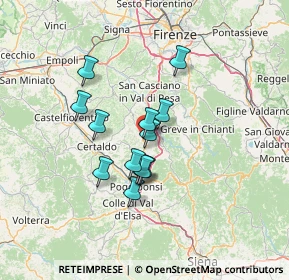 Mappa Viale 2 Giugno, 50028 Tavarnelle Val di Pesa FI, Italia (10.57385)