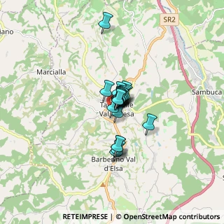 Mappa Viale 2 Giugno, 50028 Tavarnelle Val di Pesa FI, Italia (0.832)