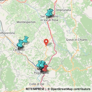 Mappa Viale 2 Giugno, 50028 Tavarnelle Val di Pesa FI, Italia (10.2115)