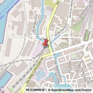 Mappa Via del Marzocco, 25, 57123 Livorno, Livorno (Toscana)