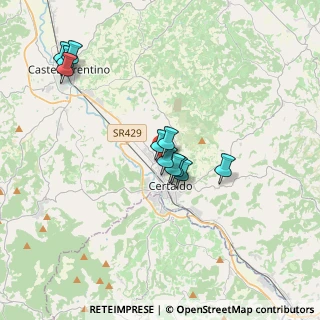 Mappa Via Maria Enriques Agnoletti, 50052 Certaldo FI, Italia (3.46636)