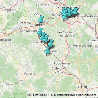 Mappa Via Maria Enriques Agnoletti, 50052 Certaldo FI, Italia (17.01895)