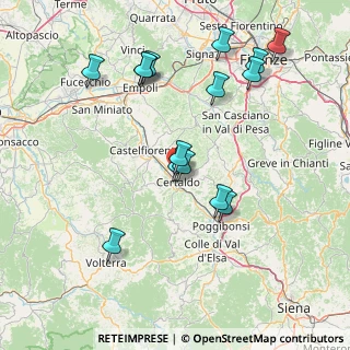 Mappa Via Maria Enriques Agnoletti, 50052 Certaldo FI, Italia (16.65667)