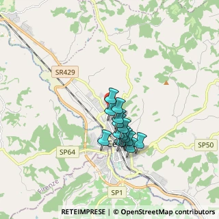 Mappa Via Maria Enriques Agnoletti, 50052 Certaldo FI, Italia (1.305)