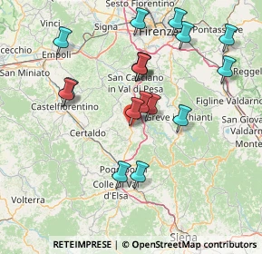 Mappa Via Benedetto Naldini, 50028 Tavarnelle Val di Pesa FI, Italia (15.50706)