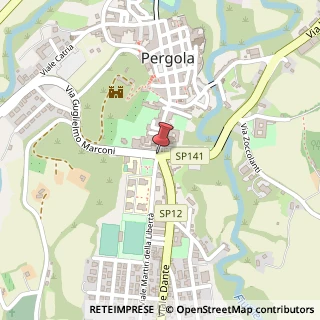 Mappa Via Don Minzoni, 88, 61045 Pergola, Pesaro e Urbino (Marche)