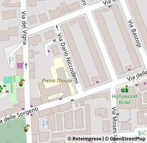 Mappa Via Dario Niccodemi, 57121 Livorno LI, Italia (0.08077)