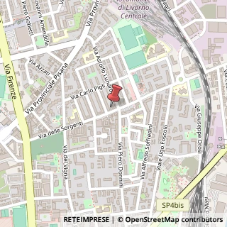 Mappa Via delle Sorgenti, 63, 57121 Livorno, Livorno (Toscana)