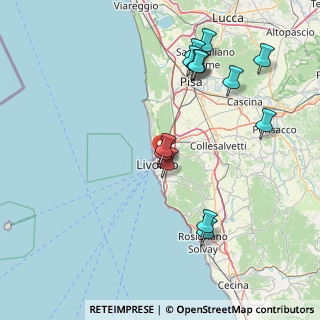 Mappa Via Mario Magnozzi, 57122 Livorno LI, Italia (17.19714)