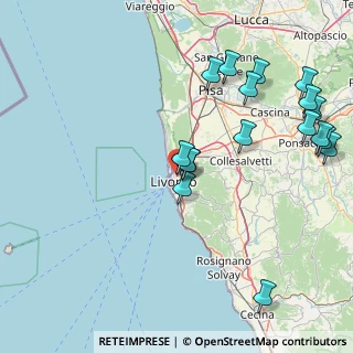 Mappa Via Mario Magnozzi, 57122 Livorno LI, Italia (19.58176)