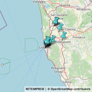 Mappa Via Mario Magnozzi, 57122 Livorno LI, Italia (6.10867)