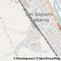 Map San Giovanni Valdarno