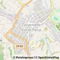 Карта Tavarnelle Val di Pesa