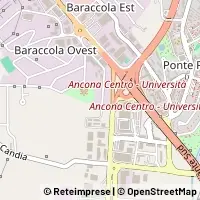 Hartă Ancona