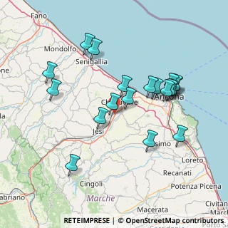 Mappa Via Coppetella 4, 60035 Jesi AN (15.231052631579)
