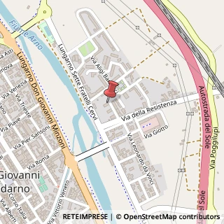 Mappa Via Duccio Galimberti, 31, 52027 San Giovanni Valdarno, Arezzo (Toscana)