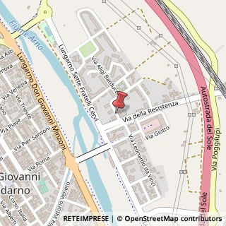 Mappa Via Emanuele Filiberto, 271, 52027 San Giovanni Valdarno, Arezzo (Toscana)