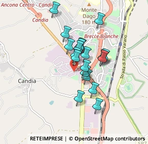 Mappa Via Rossa Guido, 60131 Ancona AN, Italia (0.66)