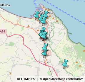 Mappa Via Rossa Guido, 60131 Ancona AN, Italia (2.19923)