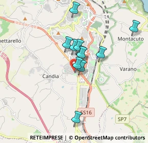 Mappa Via Rossa Guido, 60131 Ancona AN, Italia (1.40545)