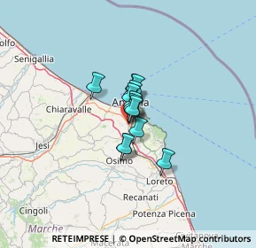 Mappa Via Rossa Guido, 60131 Ancona AN, Italia (5.45154)