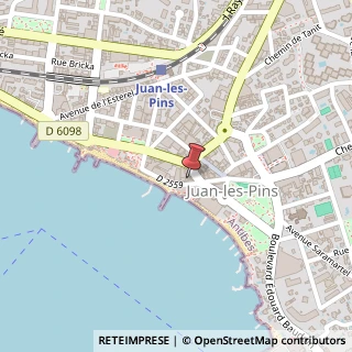 Mappa Boulevard Edouard Baudoin, 14, 06160 Alassio, Savona (Liguria)