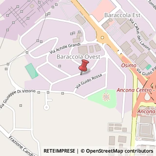 Mappa Via Giuseppe di Vittorio, 9, 60131 Ancona, Ancona (Marche)
