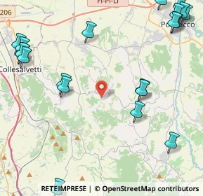 Mappa Via Bugallo, 56040 Crespina Lorenzana PI, Italia (6.416)