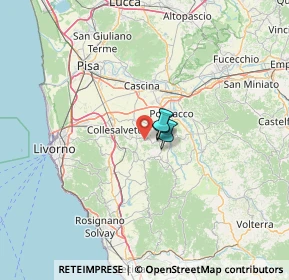 Mappa Via Bugallo, 56040 Crespina Lorenzana PI, Italia (35.74813)