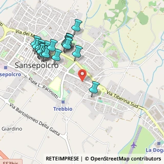 Mappa Via XIX Marzo, 52037 Sansepolcro AR, Italia (0.556)