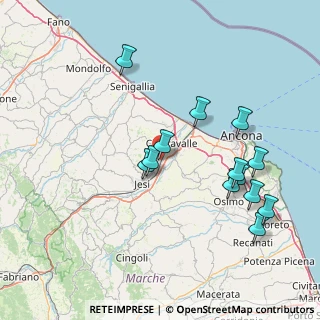 Mappa Via Sardegna, 60030 Monsano AN, Italia (16.22077)