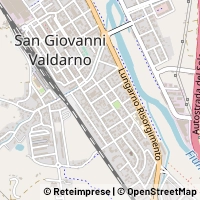 Map San Giovanni Valdarno